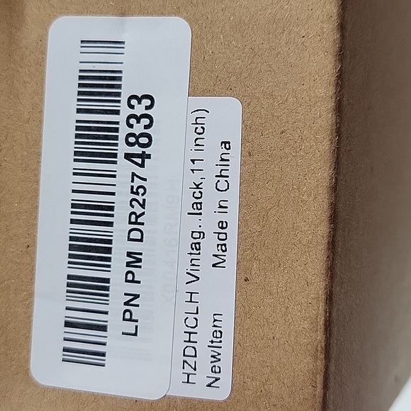 Black Vintage Style Wall Clock - Picture 9 of 16